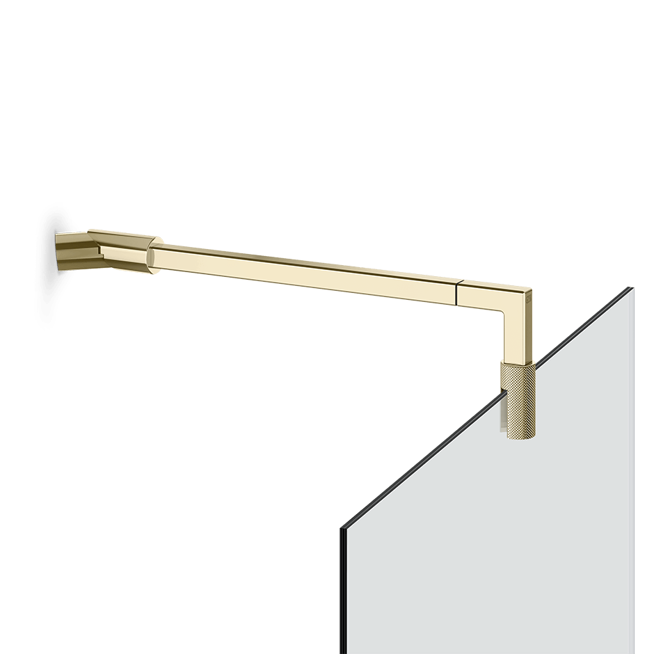Gessi Glass Support Bar 67672 in Brass Pvd