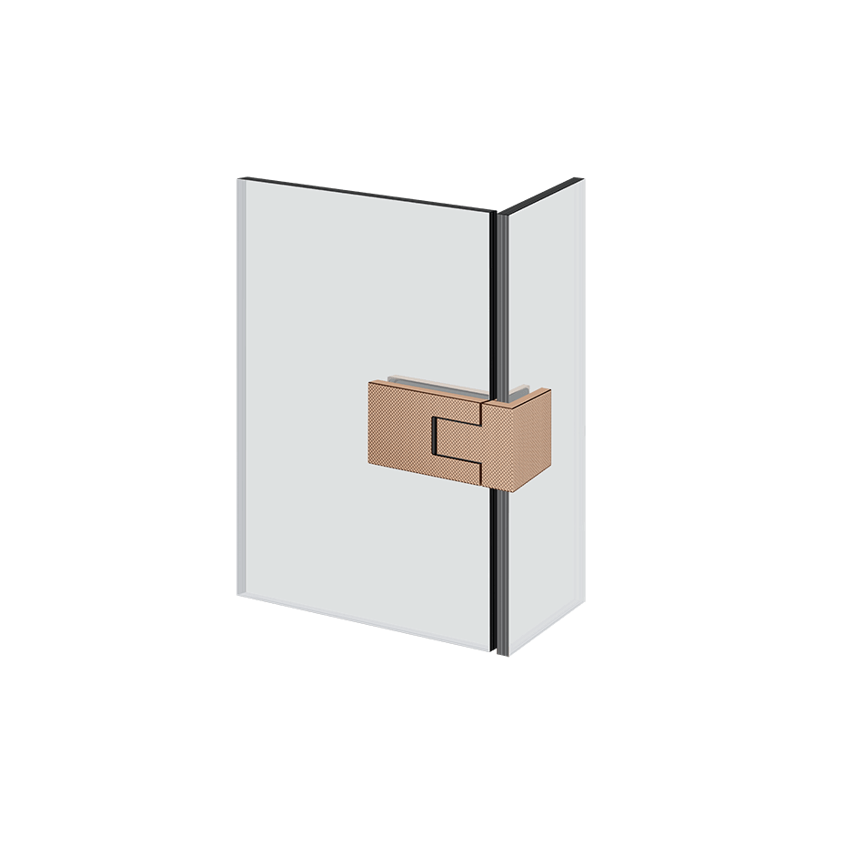 Gessi Hinges With Lift Function 67689 in Copper Pvd