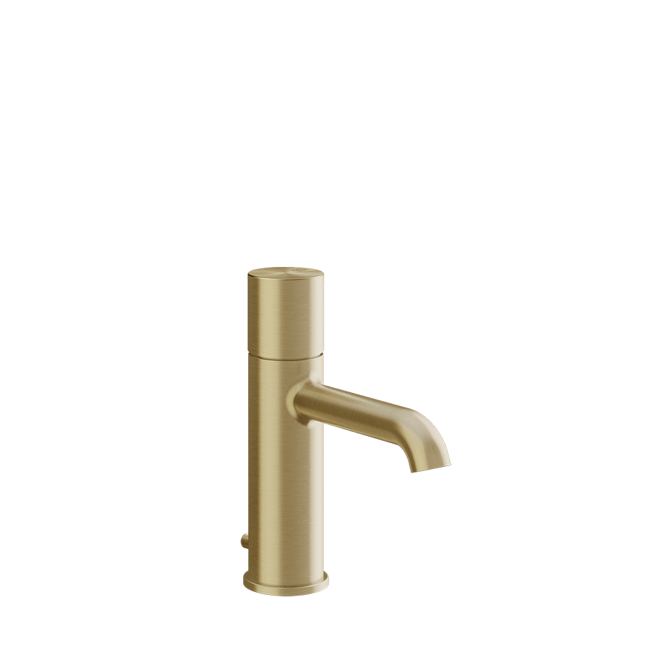 Gessi Washbasin Mixer 70001 in Brass Brushed Pvd