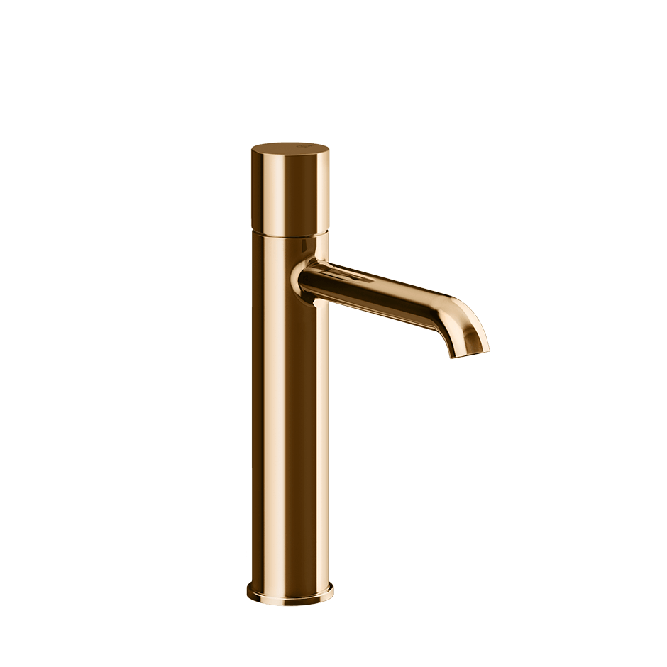 Gessi Washbasin Mixer 70006 in Warm Bronze Pvd