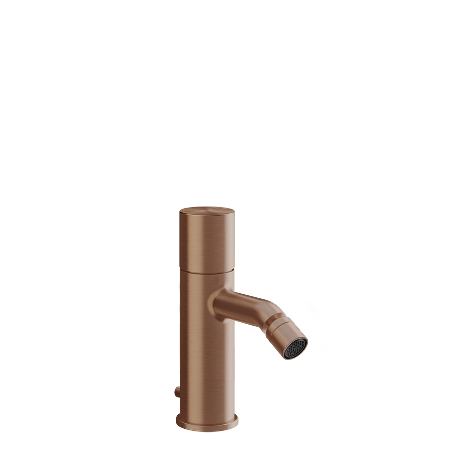 Gessi Bidet Mixer 70007 in Copper Brushed Pvd