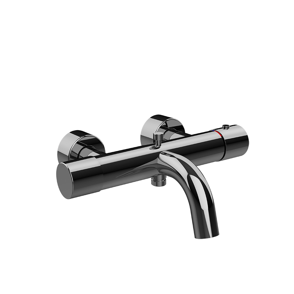Gessi Bath Mixer 70013 in Black Metal Pvd