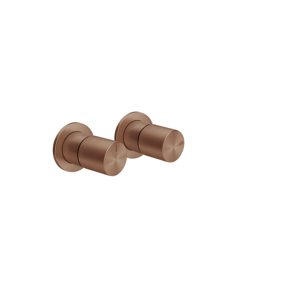 Gessi Shower Mixer 70079 in Copper Brushed Pvd