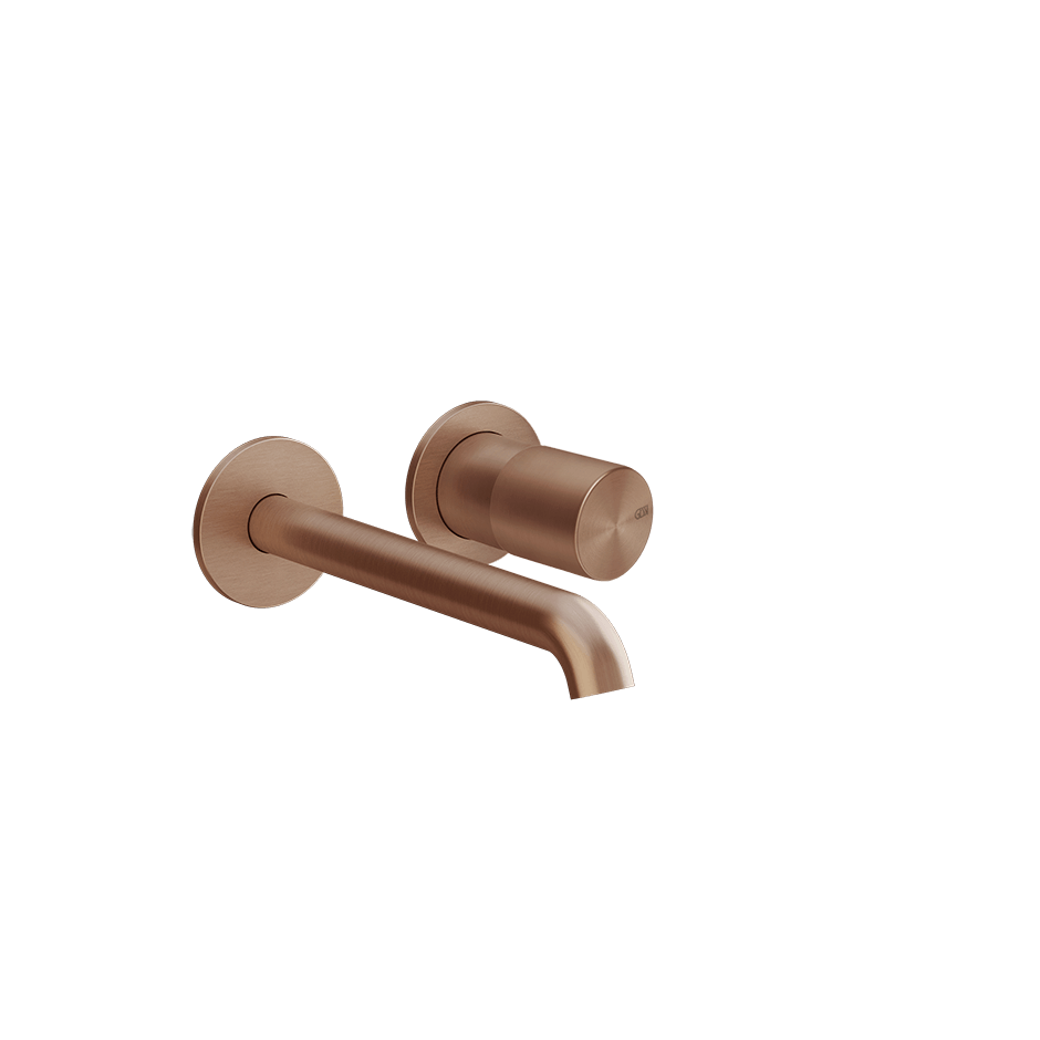 Gessi Washbasin Mixer 70088 in Copper Brushed Pvd