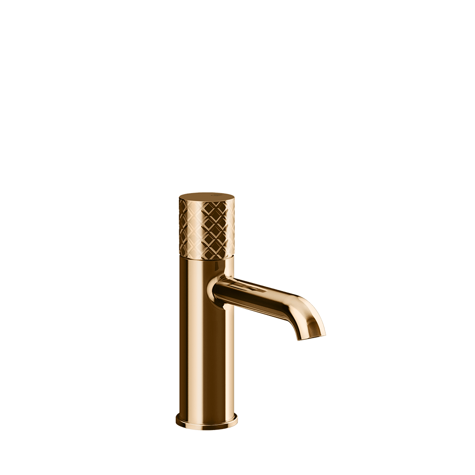 Gessi Washbasin Mixer 70102 in Warm Bronze Pvd