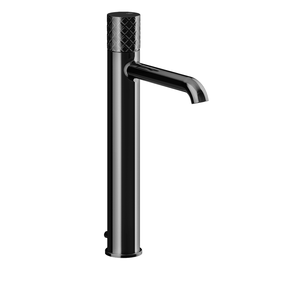 Gessi Washbasin Mixer 70103 in Black Metal Pvd