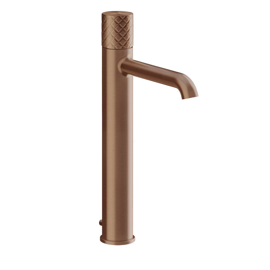 Gessi Washbasin Mixer 70103 in Copper Brushed Pvd