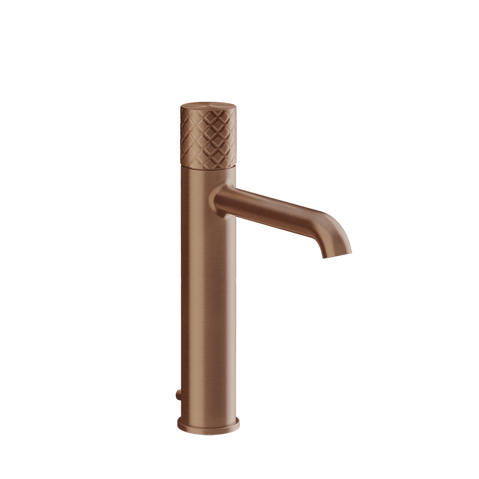 Gessi Washbasin Mixer 70105 in Copper Brushed Pvd
