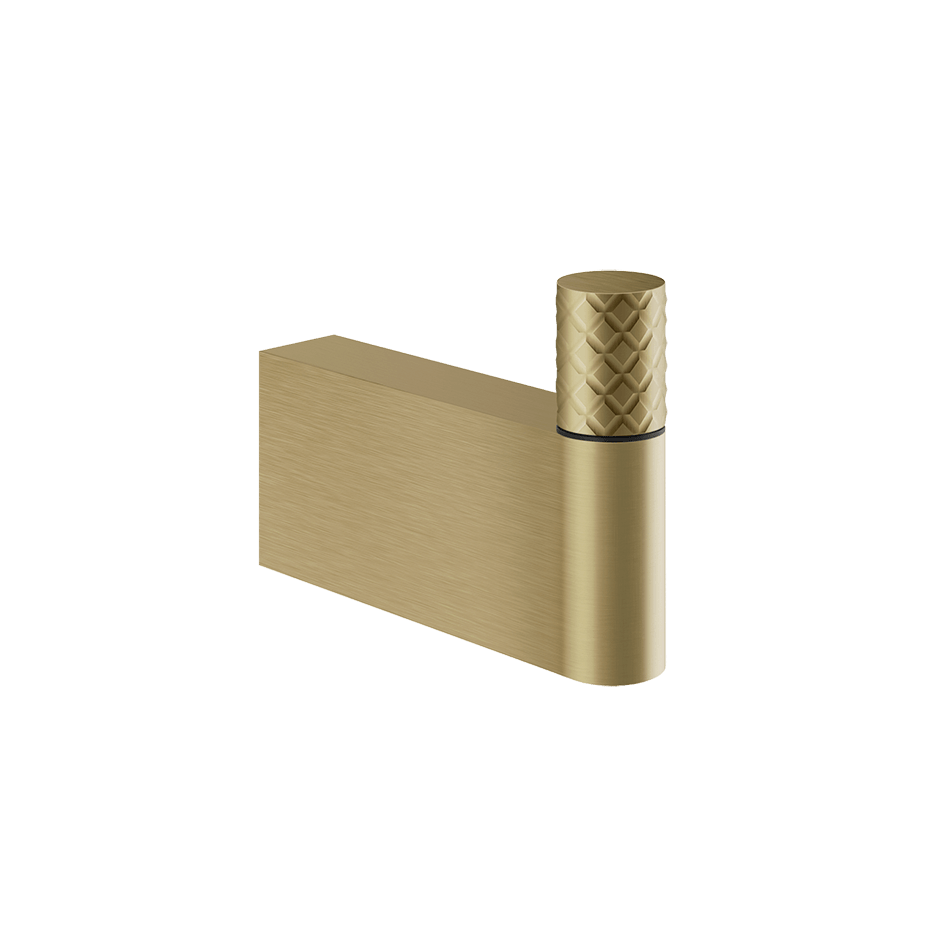 Gessi Robe Hook 70123 in Brass Brushed Pvd