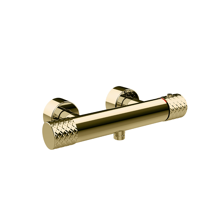 Gessi Shower Mixer 70133 in Brass Pvd
