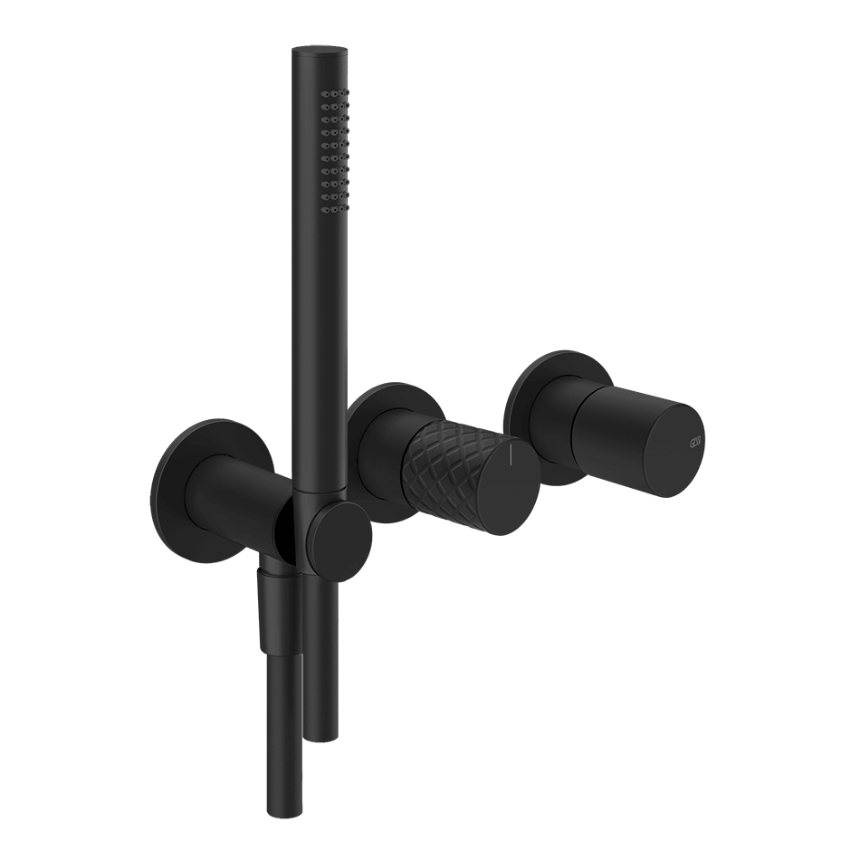 Gessi Shower Mixer 70138 in Matte Black