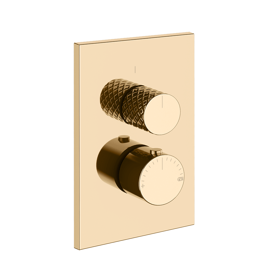 Gessi Shower Mixer 70139 in Warm Bronze Pvd