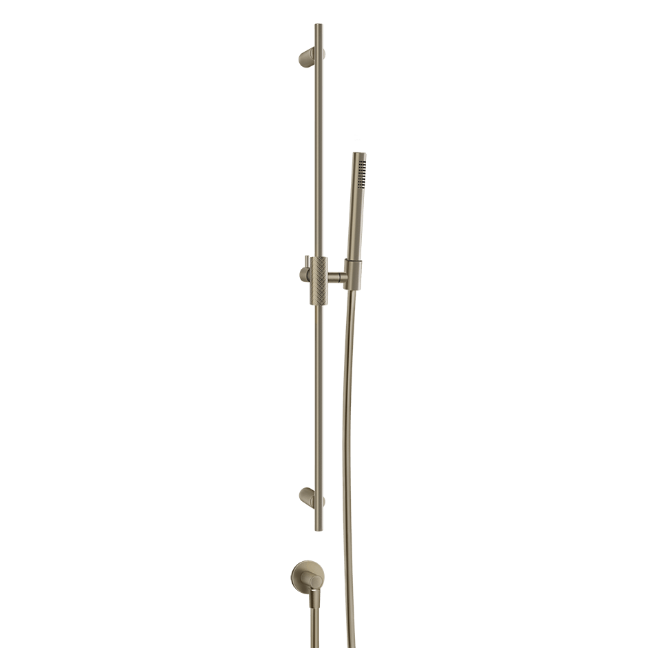 Gessi Sliding Rail 70142 in Finox Brushed Nickel