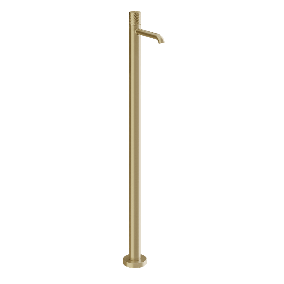 Gessi Washbasin Mixer 70195 in Brass Brushed Pvd