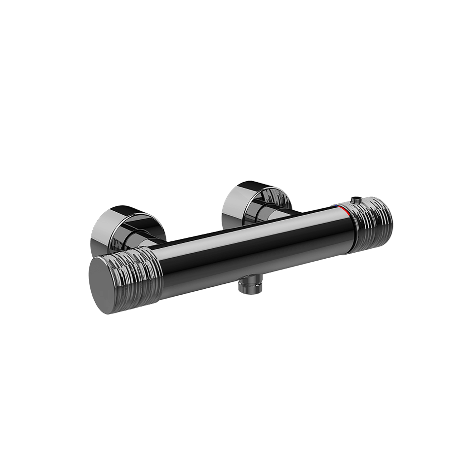 Gessi Shower Mixer 70333 in Black Metal Pvd