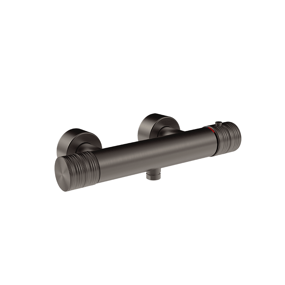 Gessi Shower Mixer 70333 in Black Metal Br. Pvd