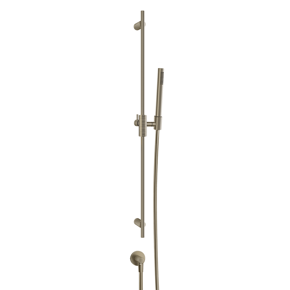 Gessi Sliding Rail 70342 in Finox Brushed Nickel