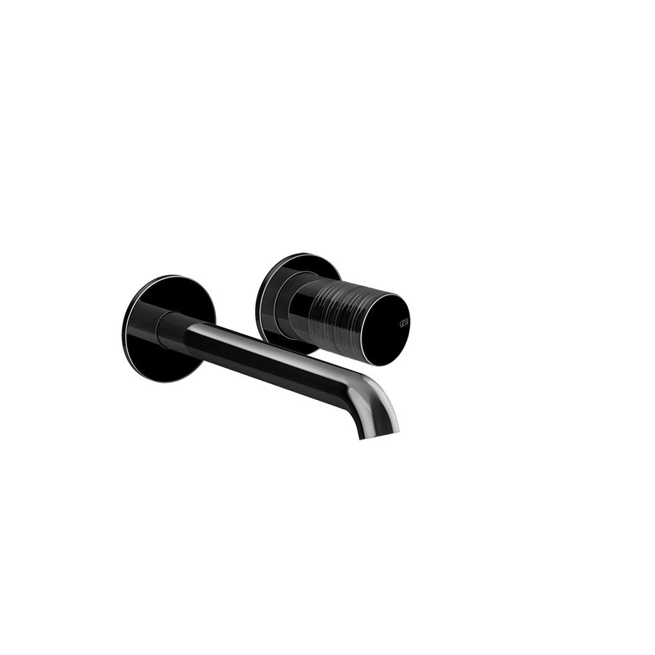 Gessi Washbasin Mixer 70388 in Black Metal Pvd