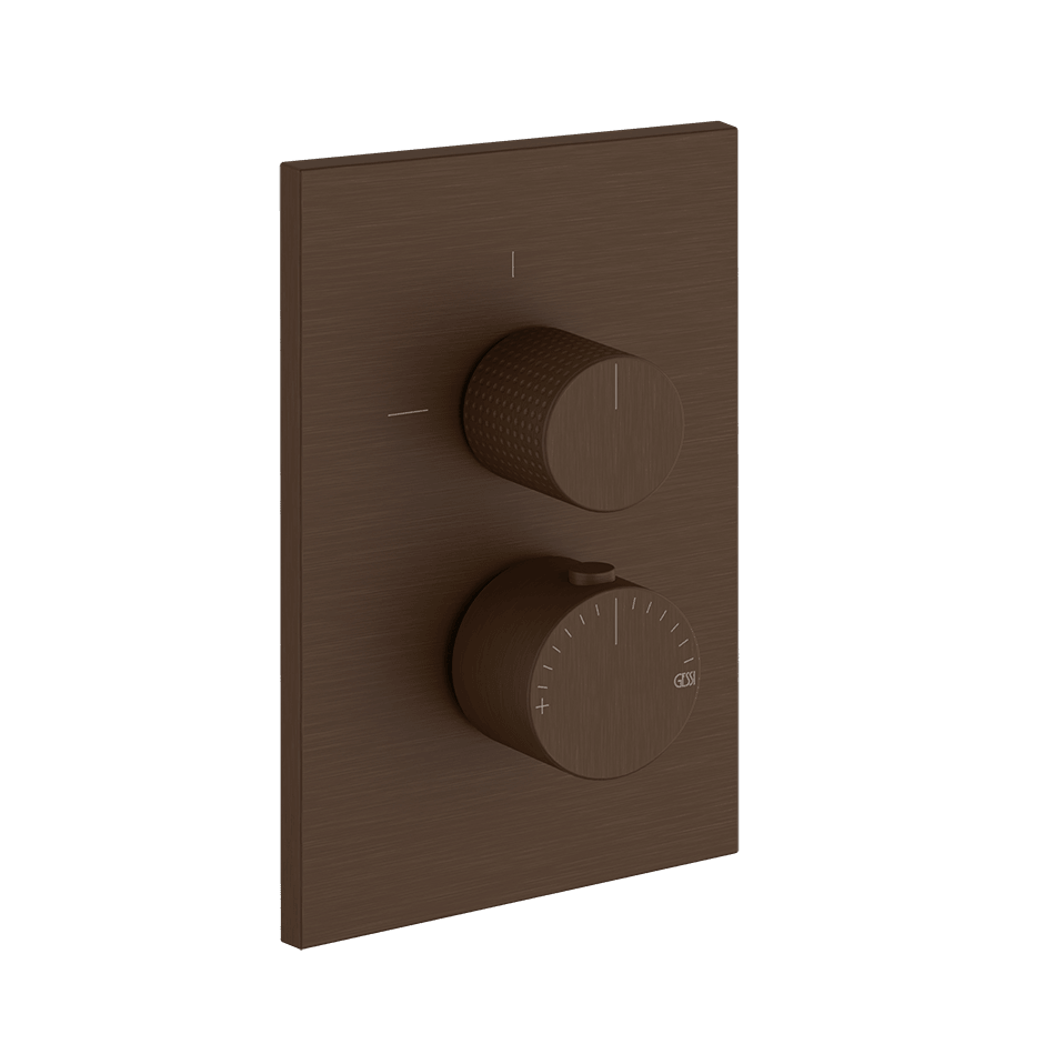 Gessi Shower Mixer 70431 in Dark Bronze