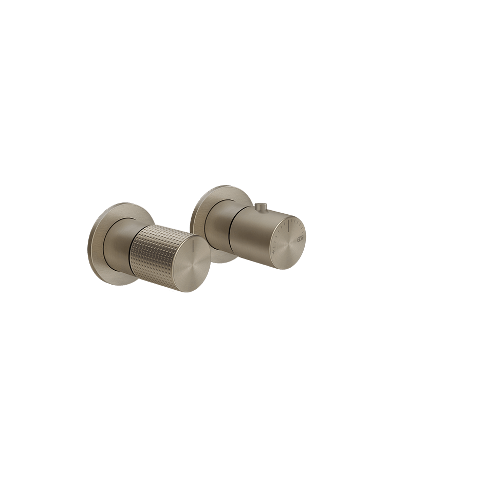 Gessi Shower Mixer 70432 in Finox Brushed Nickel