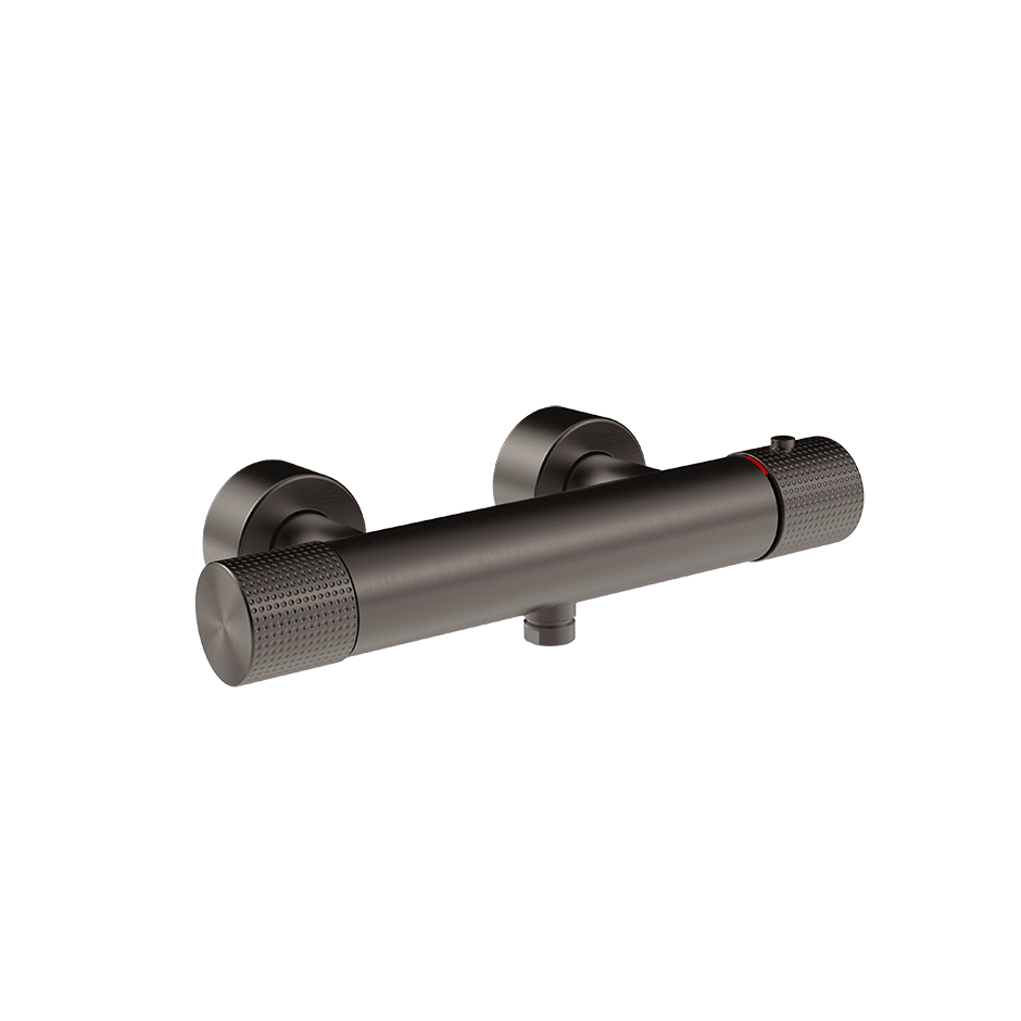 Gessi Shower Mixer 70433 in Black Metal Br. Pvd