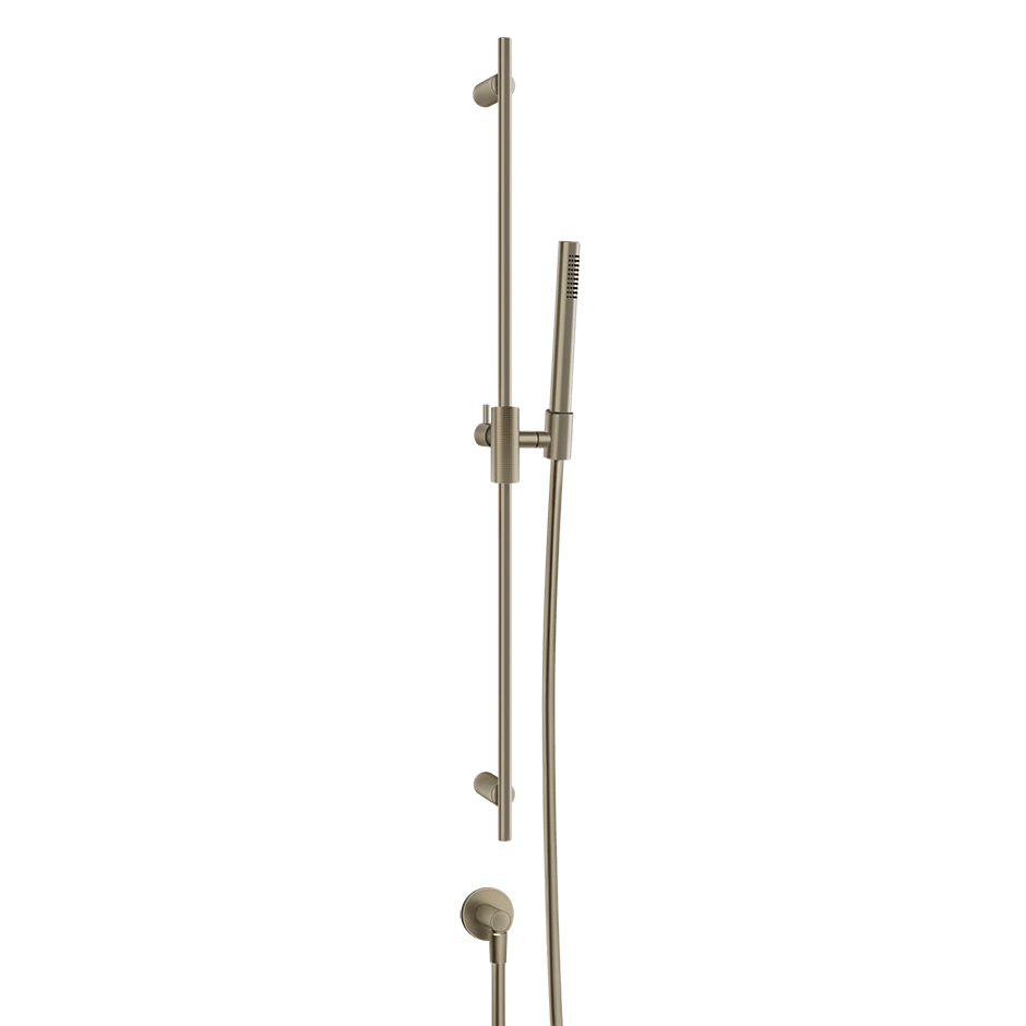 Gessi Sliding Rail 70442 in Finox Brushed Nickel