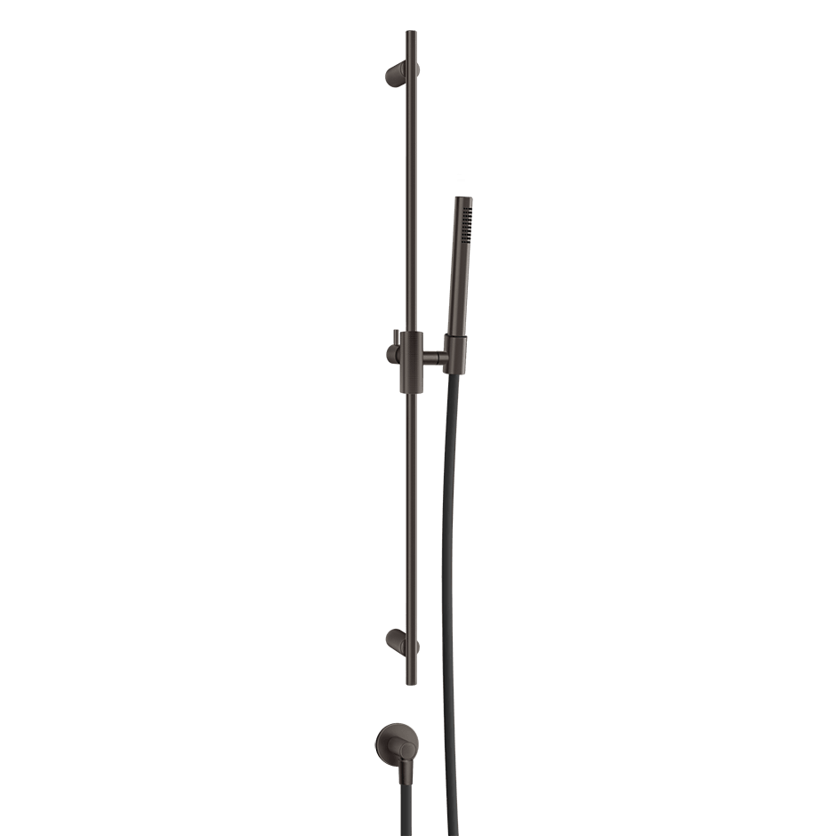 Gessi Sliding Rail 70442 in Black Metal Br. Pvd