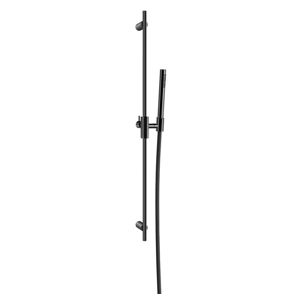 Gessi Sliding Rail 70445 in Black Metal Pvd