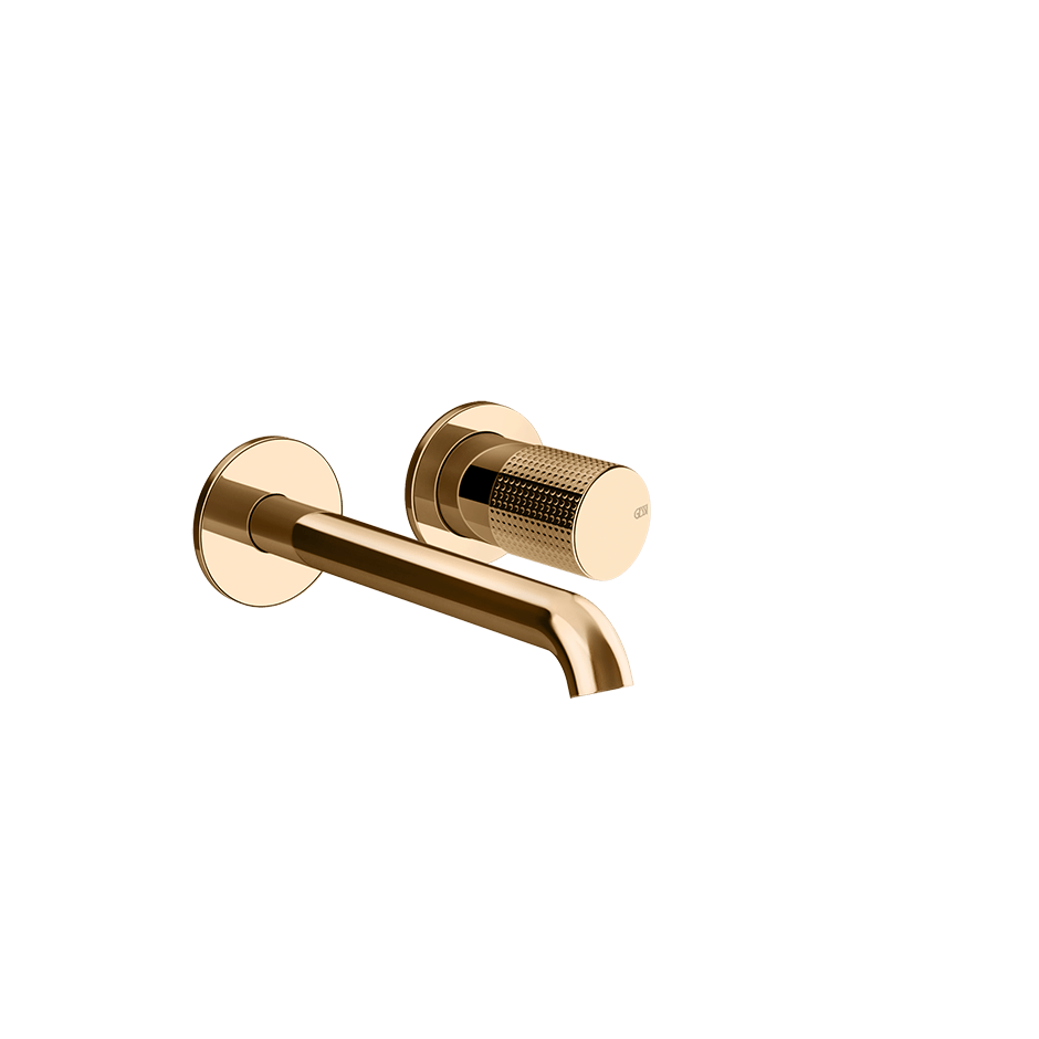 Gessi Washbasin Mixer 70488 in Warm Bronze Pvd