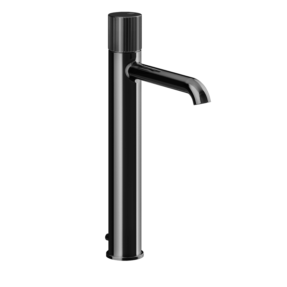 Gessi Washbasin Mixer 70503 in Black Metal Pvd