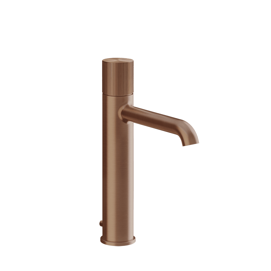 Gessi Washbasin Mixer 70505 in Copper Brushed Pvd