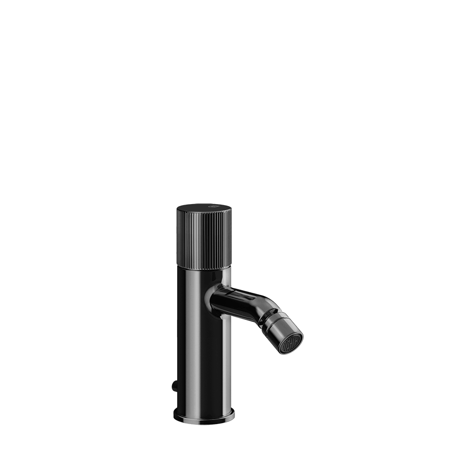 Gessi Bidet Mixer 70507 in Black Metal Pvd