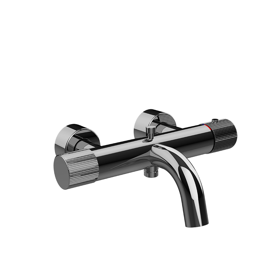 Gessi Bath Mixer 70513 in Black Metal Pvd