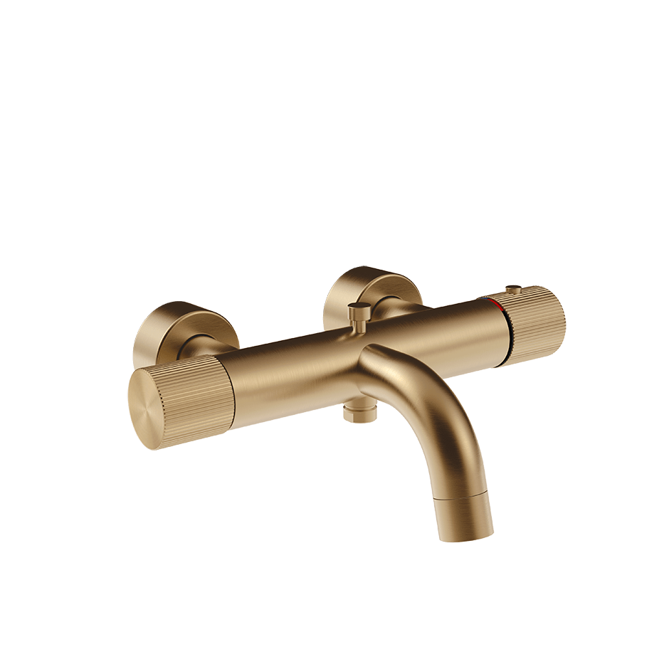 Gessi Bath Mixer 70513 in Warm Bronze Br. Pvd