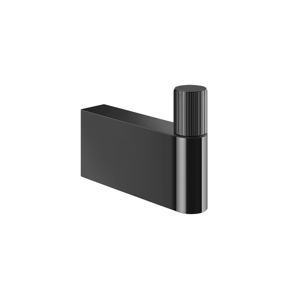 Gessi Robe Hook 70523 in Black Metal Pvd