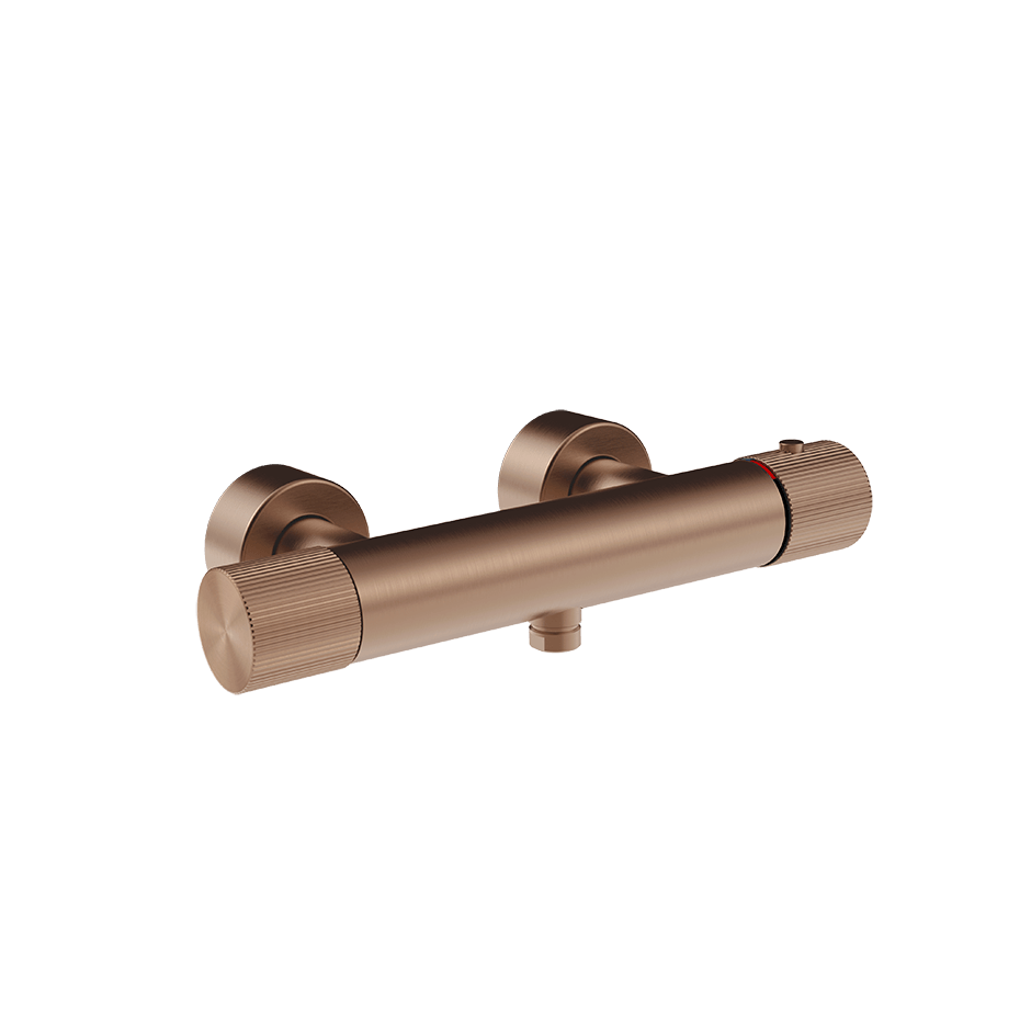 Gessi Shower Mixer 70533 in Copper Brushed Pvd