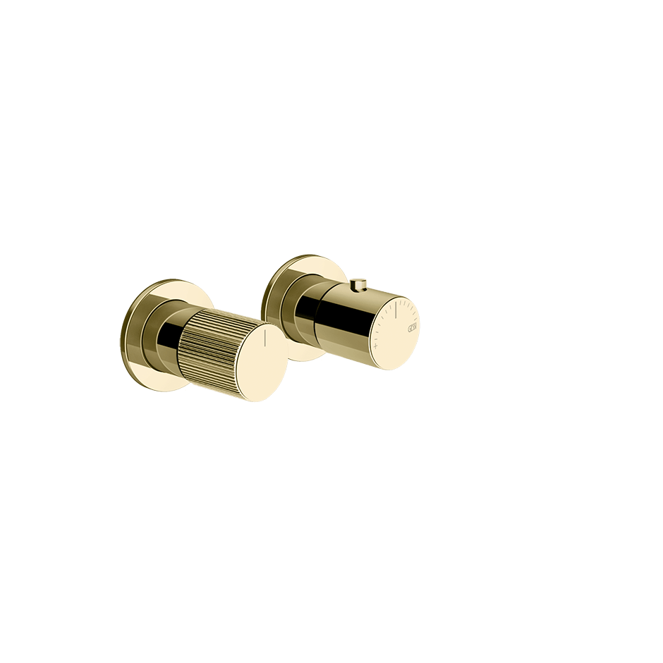 Gessi Shower Mixer 70536 in Brass Pvd