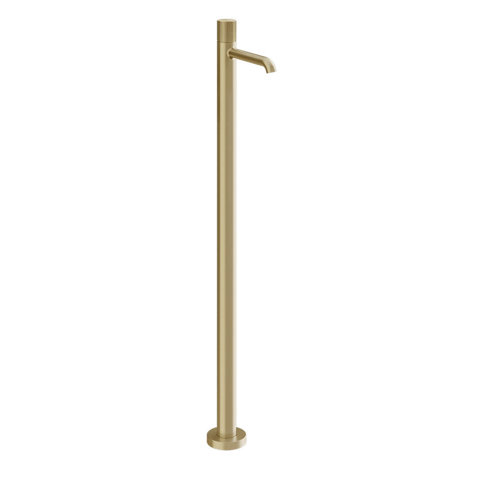 Gessi Washbasin Mixer 70595 in Brass Brushed Pvd