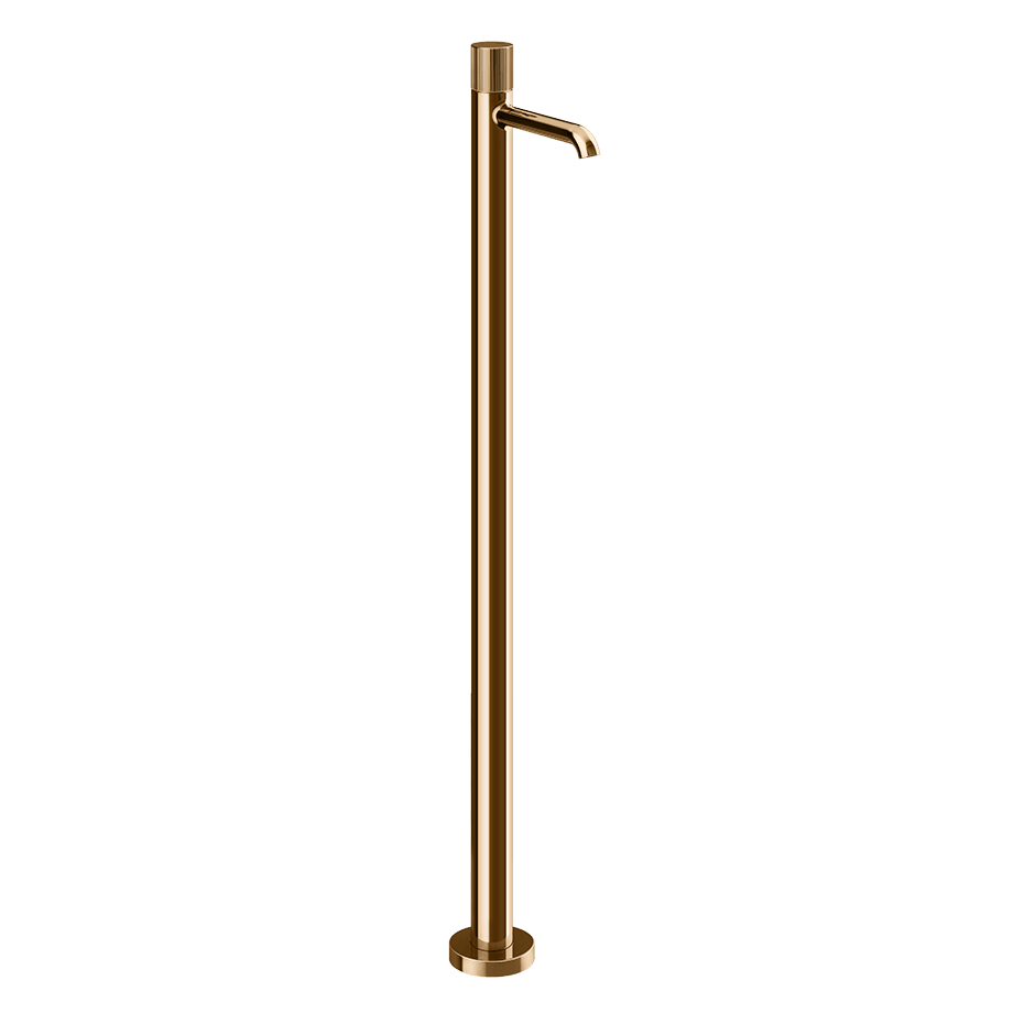 Gessi Washbasin Mixer 70595 in Warm Bronze Pvd