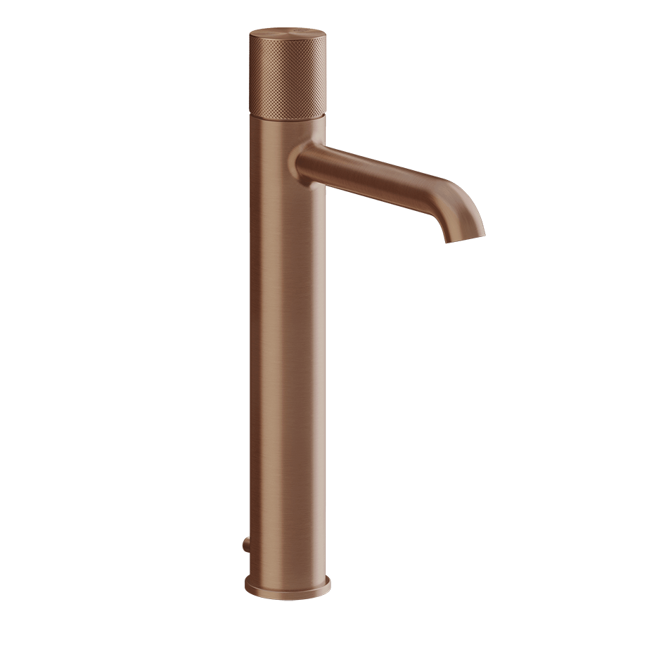 Gessi Washbasin Mixer 70603 in Copper Brushed Pvd