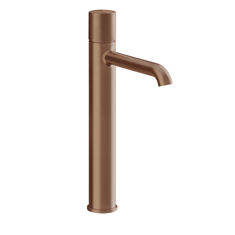 Gessi Washbasin Mixer 70604 in Copper Brushed Pvd