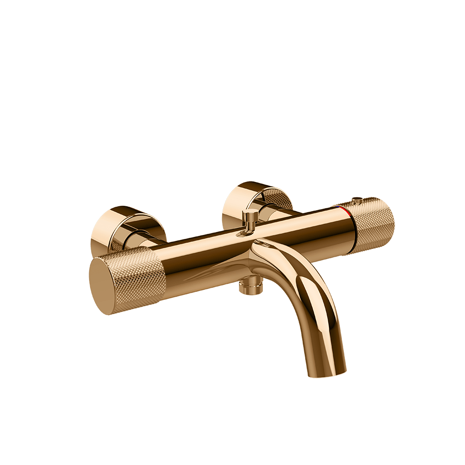 Gessi Bath Mixer 70613 in Warm Bronze Pvd