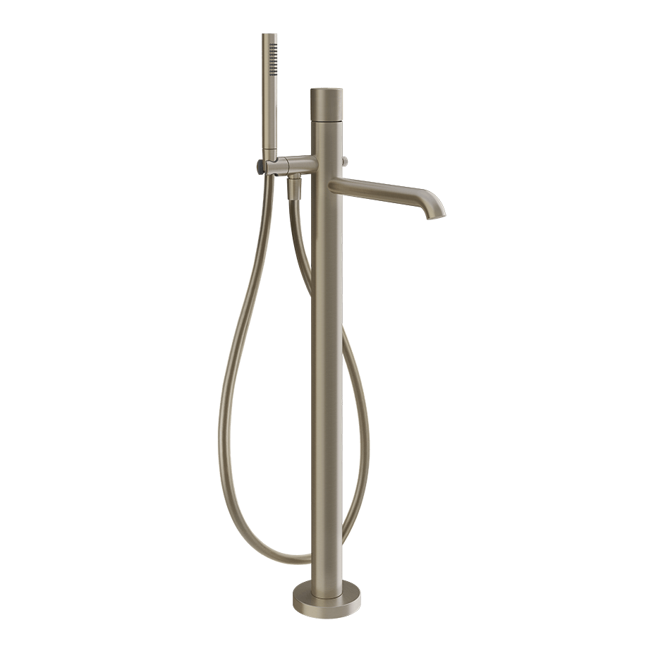 Gessi Bath Mixer 70628 in Finox Brushed Nickel