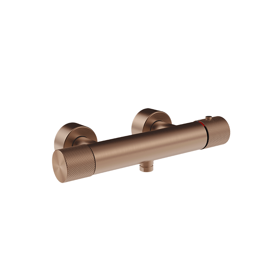 Gessi Shower Mixer 70633 in Copper Brushed Pvd