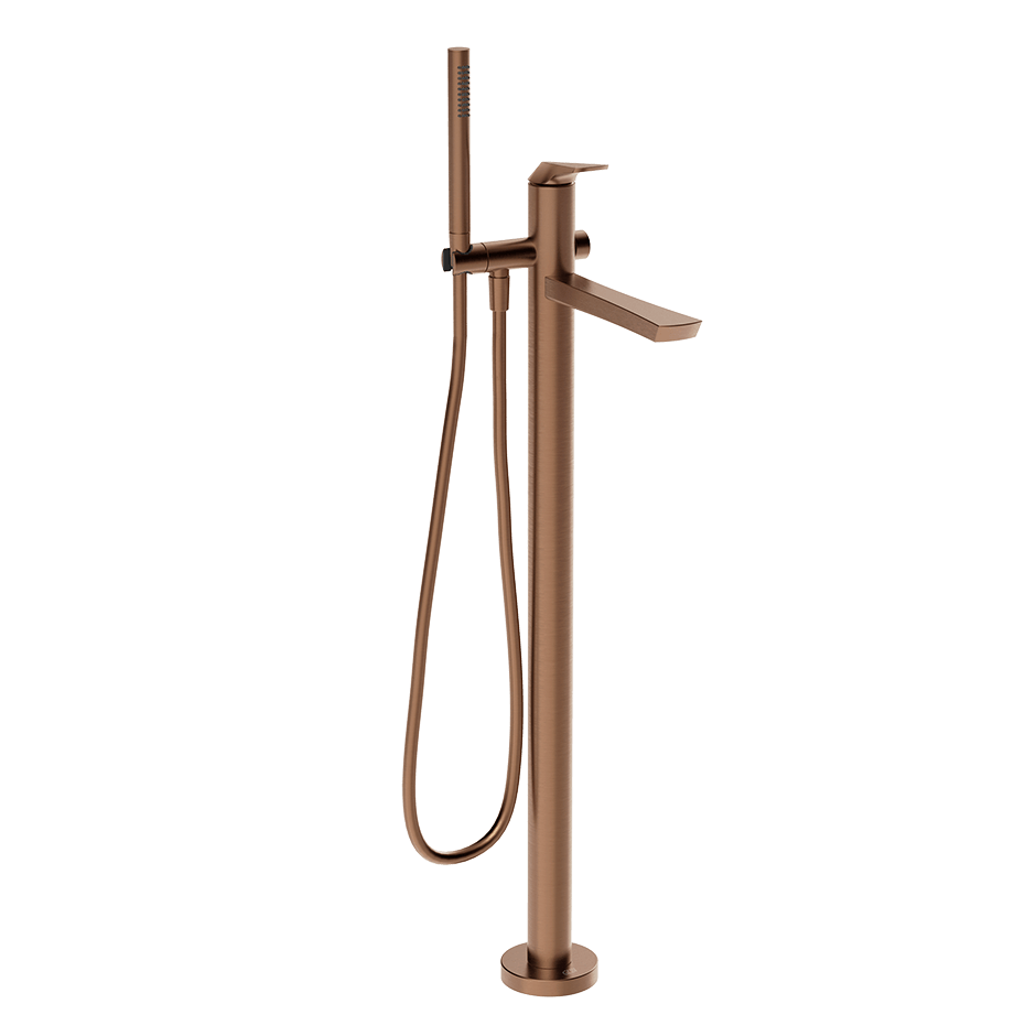 Gessi Bath Mixer 72028 in Copper Brushed Pvd