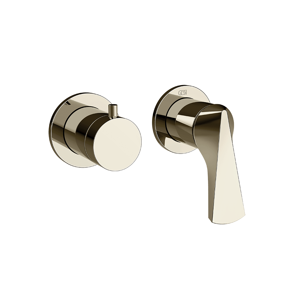 Gessi Shower Mixer 72038 in Nickel Pvd