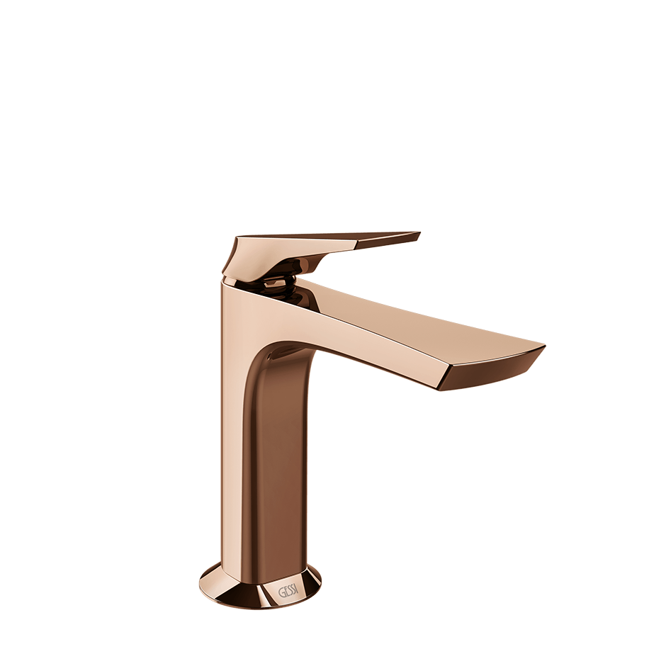 Gessi Washbasin Mixer 72051 in Copper Pvd
