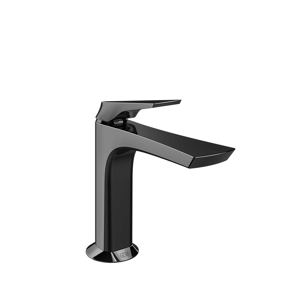 Gessi Washbasin Mixer 72051 in Black Metal Pvd
