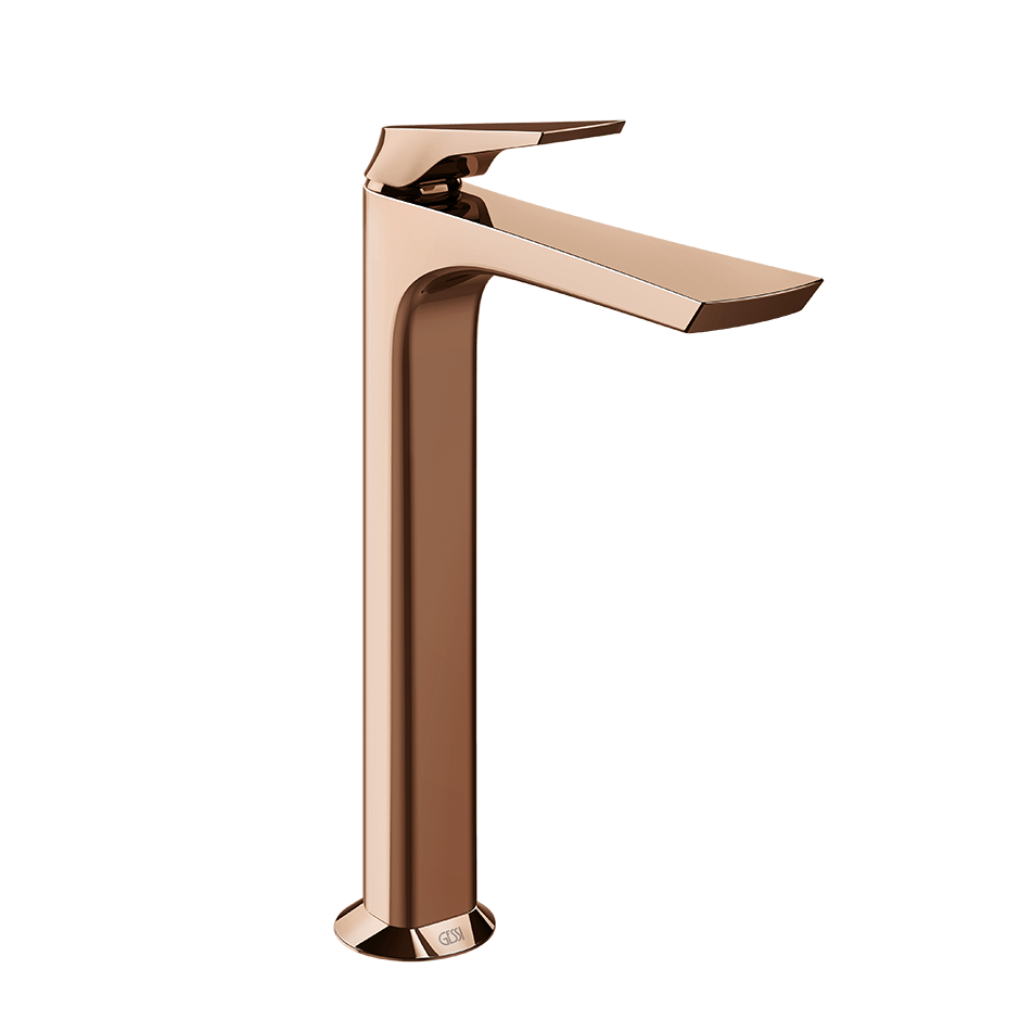 Gessi Washbasin Mixer 72053 in Copper Pvd