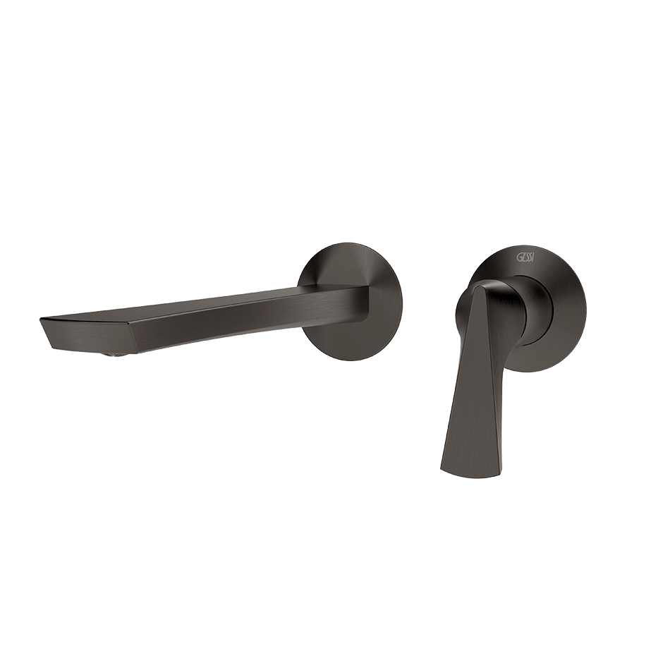 Gessi Washbasin Mixer 72088 in Black Metal Br. Pvd